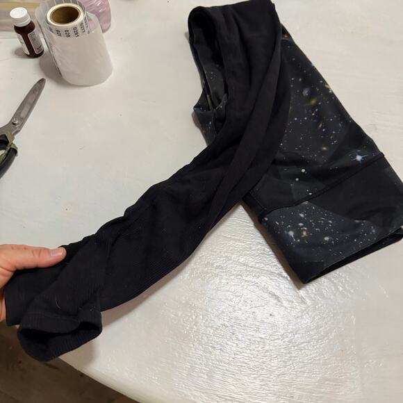 Alo leggings celestial top w stretchy lower part sz XS yoga fitted activewear - Picture 12 of 16